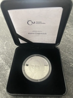 Stříbrná medaile Hana Zagorová proof