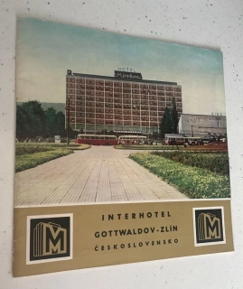 INTERHOTEL GOTTWALDOVSKO - ZLÍN ČESKOSLOVENSKO